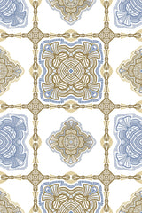 Green and Blue Heritage Tiles