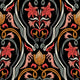 Colorful Dark Regal Floral Wallpaper