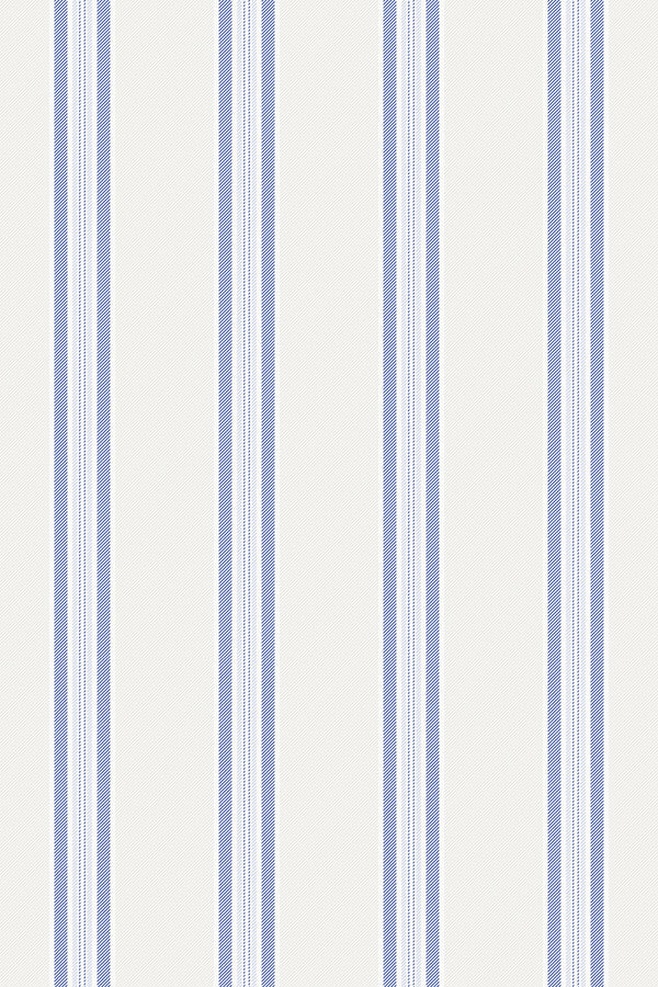 Classic Blue French Stripes