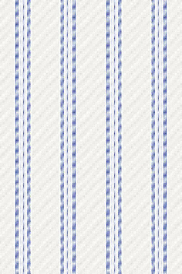 classic blue french stripes wallpaper pattern repeat