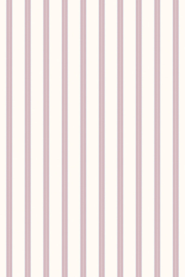 pink and beige french stripes wallpaper pattern repeat