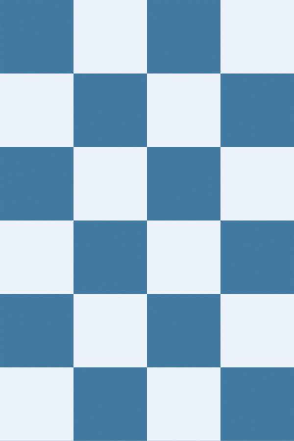 Checkered Blue