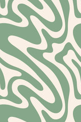 funky Green an Beige