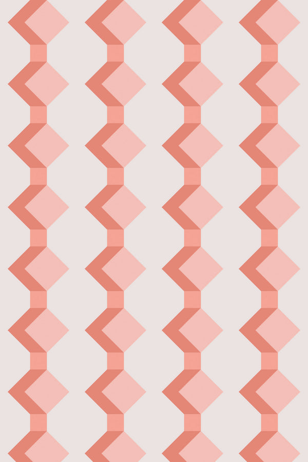 Pink Retro Geometric