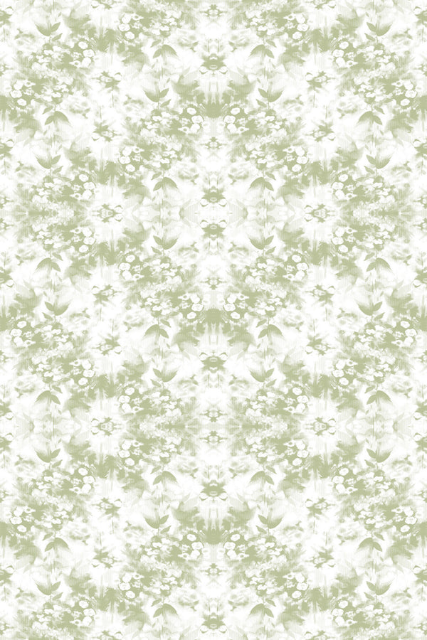 Subtle Green Florals