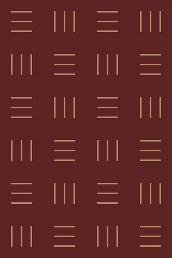 cozy lines wallpaper pattern repeat
