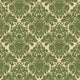 Vintage Green Damask Wallpaper