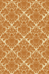 Vintage Terracotta Damask