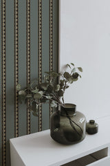 home decor plant decorative vase living room vintage lines pattern
