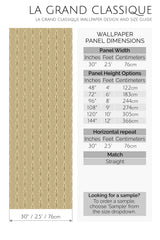 cozy geometry peel and stick wallpaper specifiation