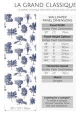 toile french trees peel and stick wallpaper specifiation