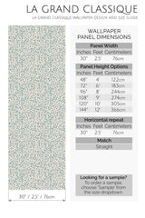 tiny cottage flowers peel and stick wallpaper specifiation