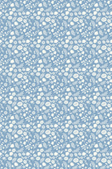 Blue and White Florals