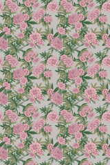 pink dahlias wallpaper pattern repeat