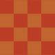 Terracotta Checkered Wallpaper