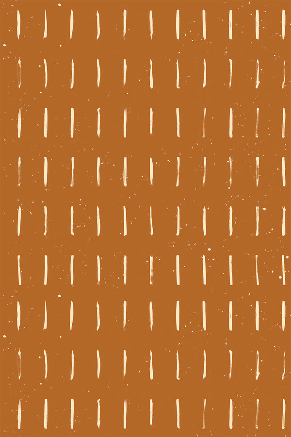 terracotta brush strokes wallpaper pattern repeat