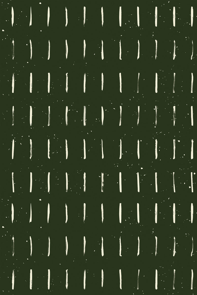 earthy green brush strokes wallpaper pattern repeat