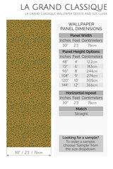 green autumn branch peel and stick wallpaper specifiation