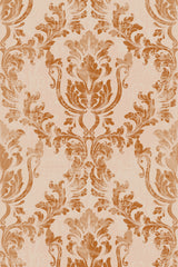 Brown Damask