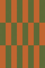 Green and Orange Geometric