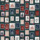 Christmas Postage Stamps Wallpaper