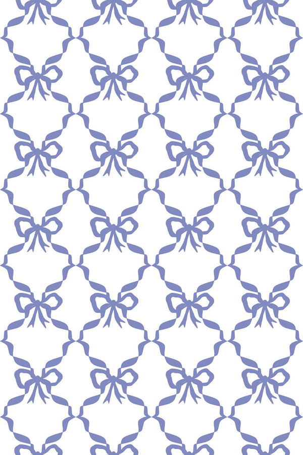 trellis bows wallpaper pattern repeat