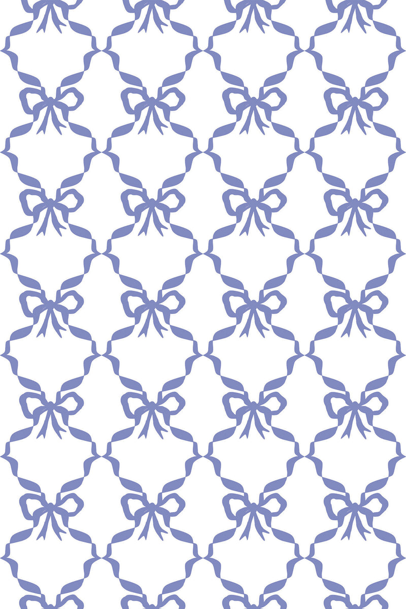 trellis bows wallpaper pattern repeat