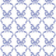 Trellis Bows Wallpaper