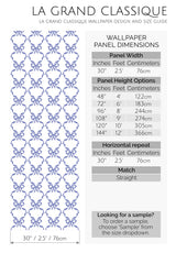 trellis bows peel and stick wallpaper specifiation