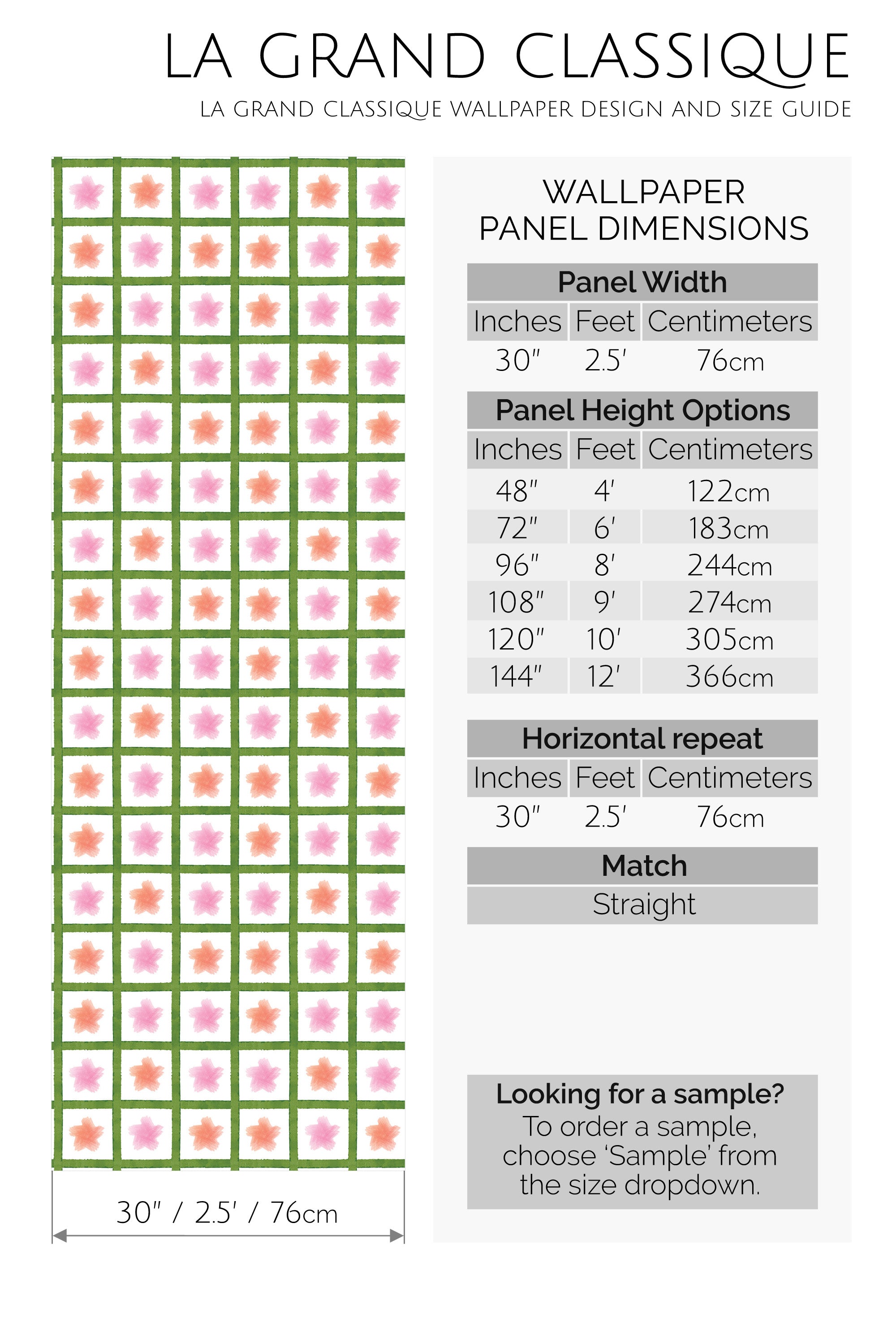 plaid stars peel and stick wallpaper specifiation