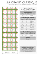 plaid stars peel and stick wallpaper specifiation
