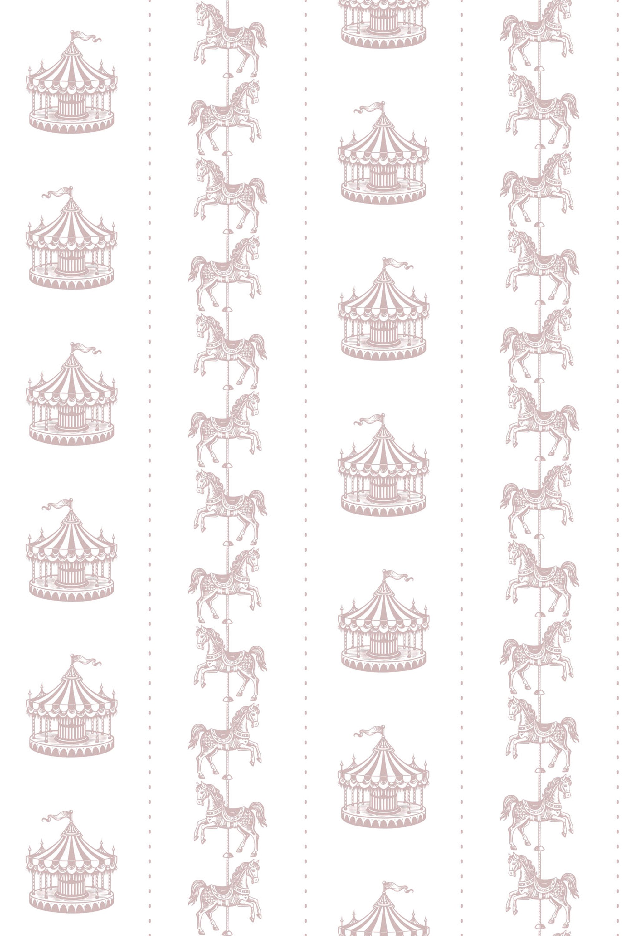 vintage carousel wallpaper pattern repeat