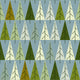 Christmas Tree Triangles Wallpaper