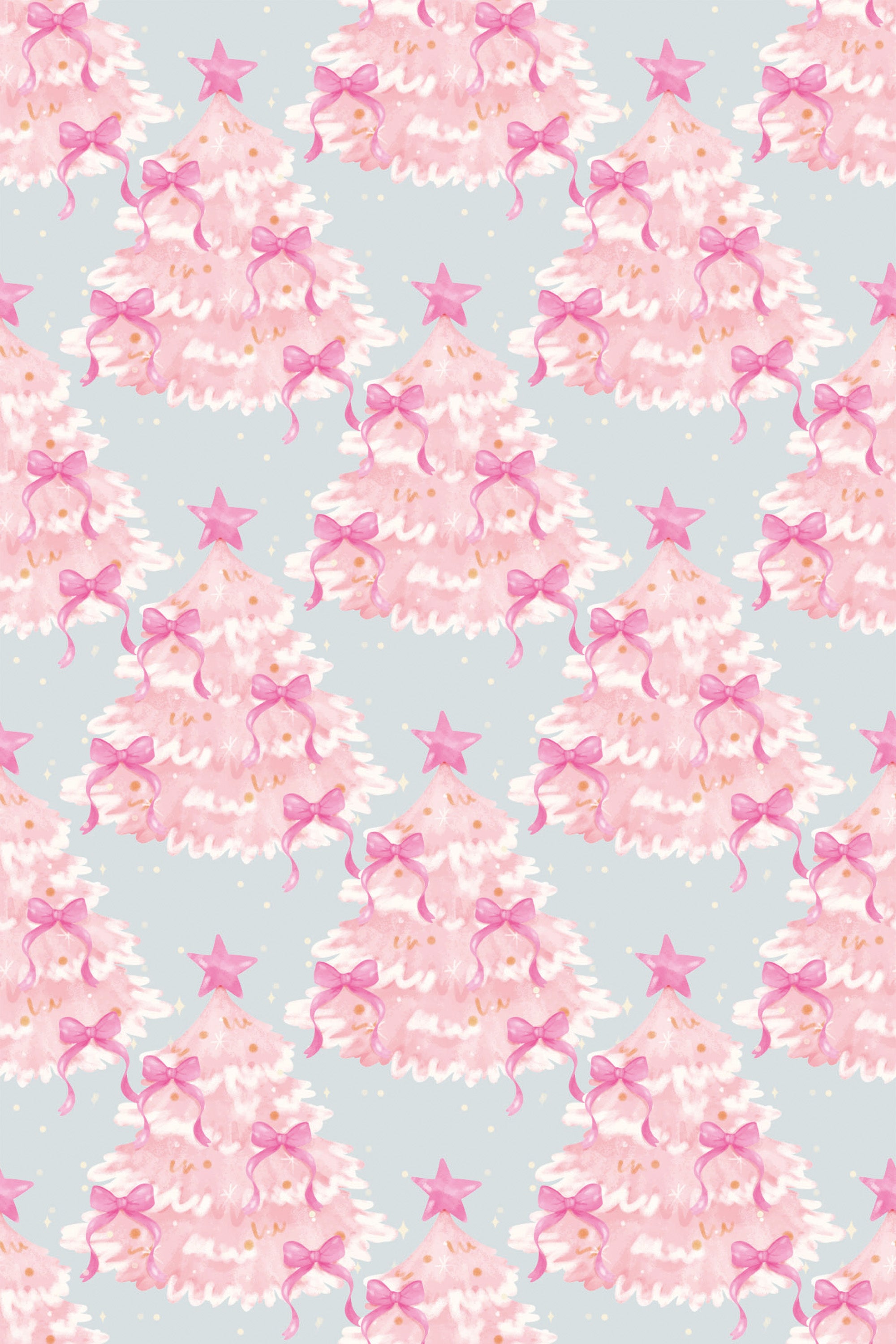 cute christmas tree wallpaper pattern repeat