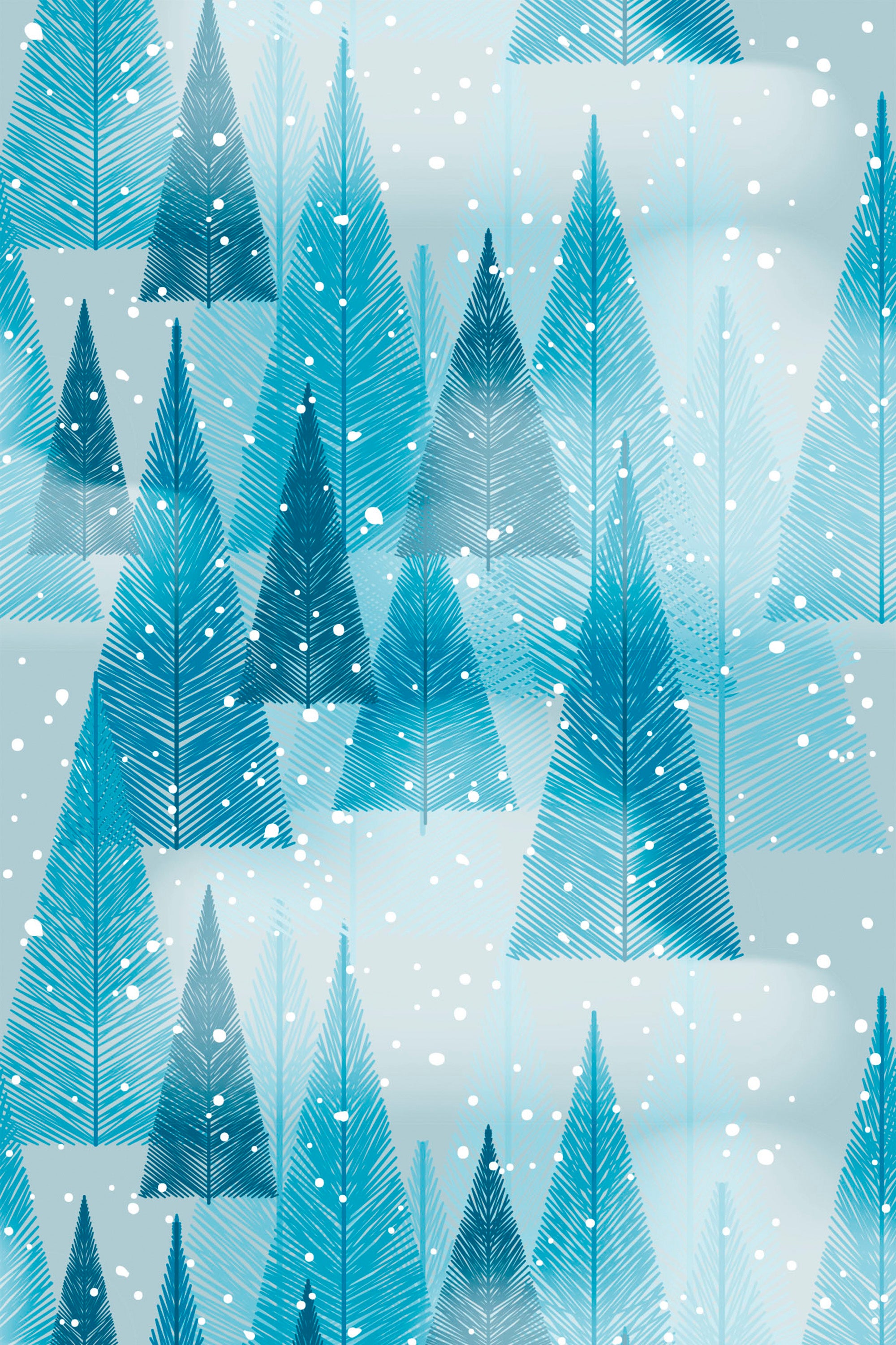 winter forest wallpaper pattern repeat