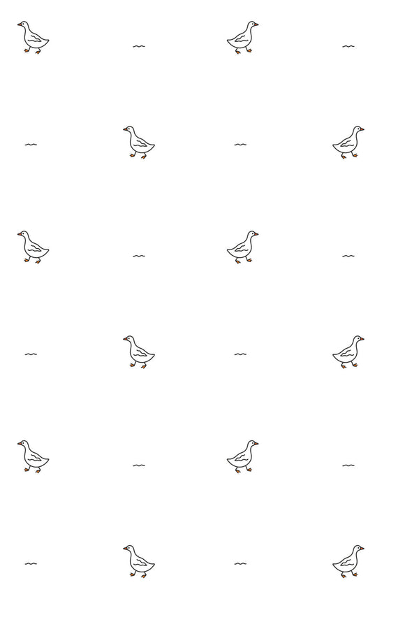 Minimalist Duck Wallpaper