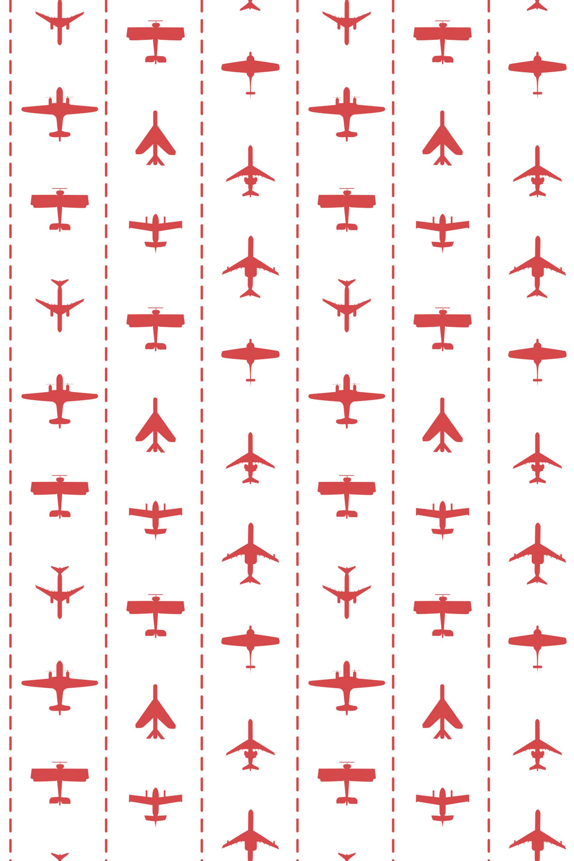 vintage planes wallpaper pattern repeat