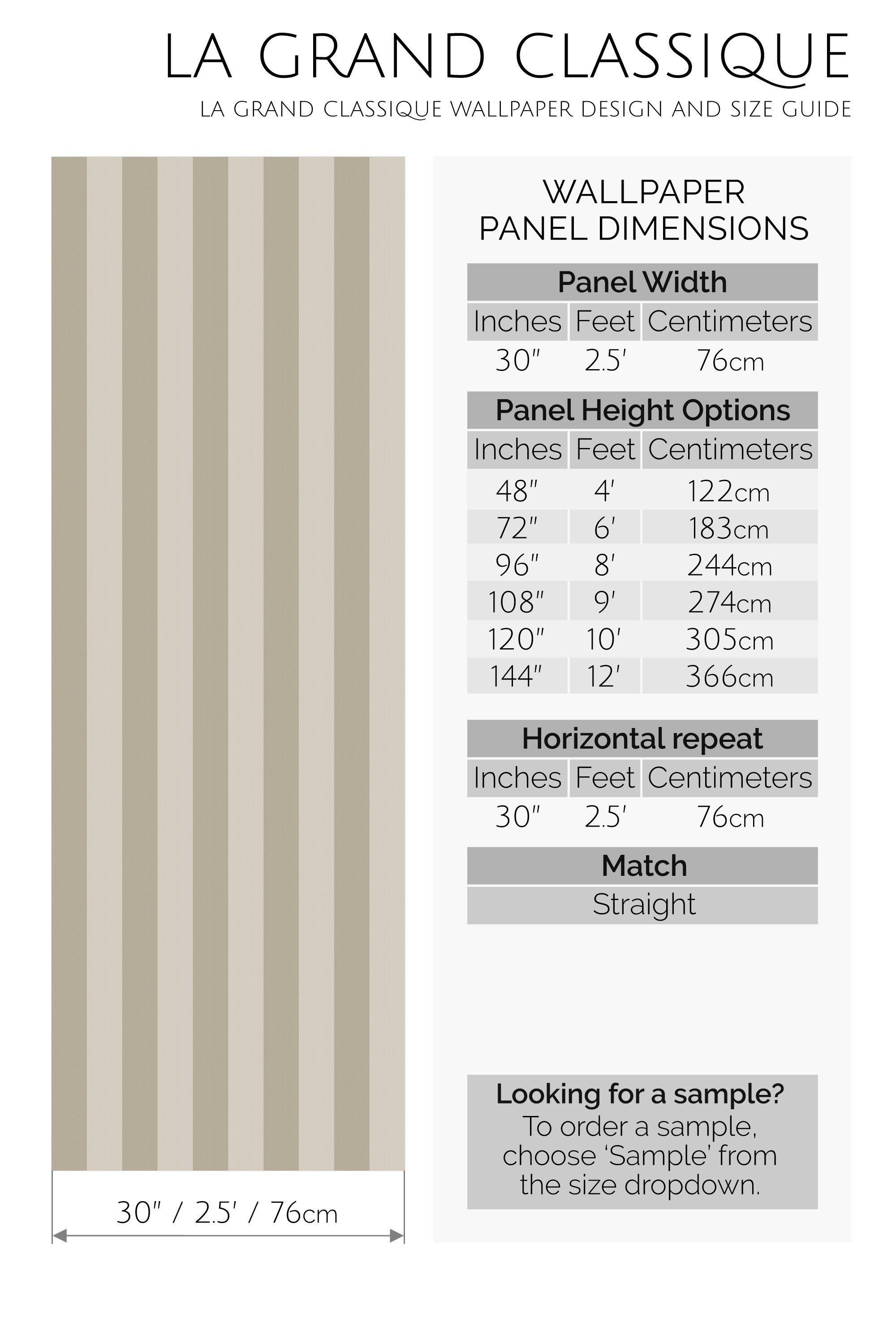 elegant stripes peel and stick wallpaper specifiation