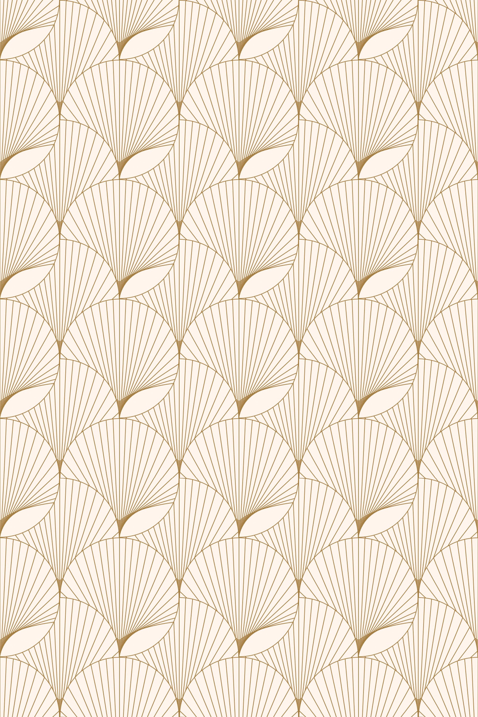 japandi art deco wallpaper pattern repeat