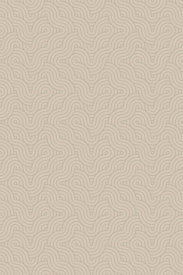 Calm Beige Geometric
