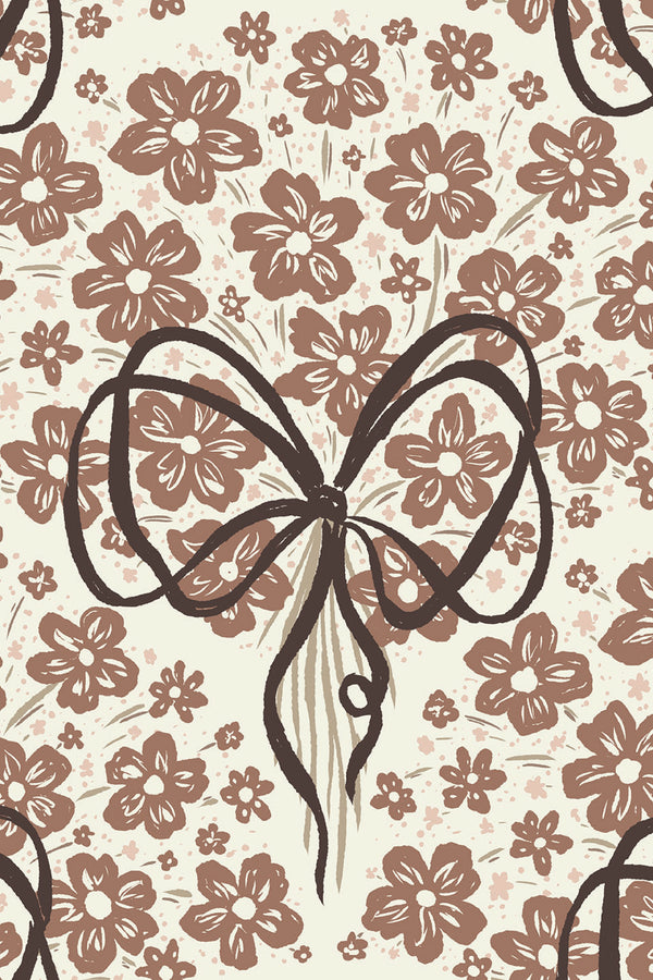 Playful Floral Bows