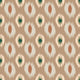 Jagged Ikat Ovals