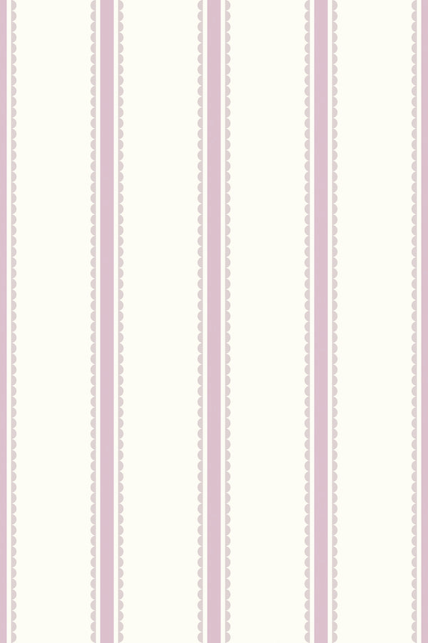 Pastel Scallop Stripe