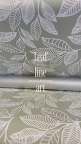Leaf line art