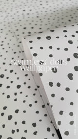 seamless dots peel and stick wallpaper