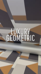 peel and stick luxury geometric wallpaper for walls
