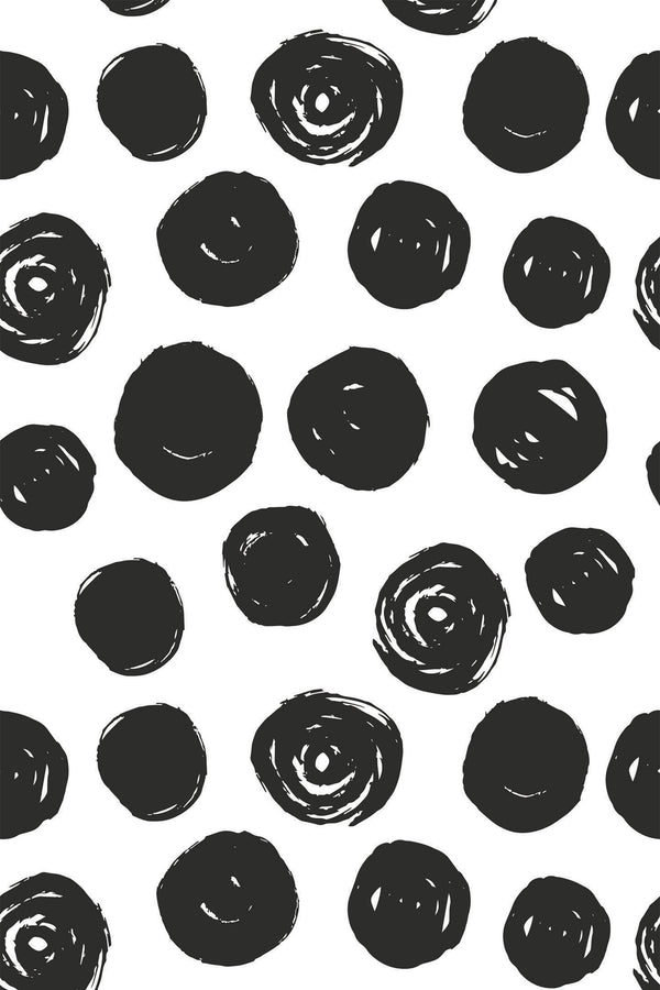 brush stroke dots wallpaper pattern repeat