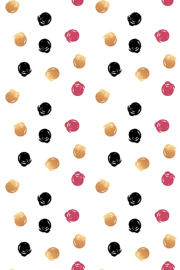 colorful dots wallpaper pattern repeat