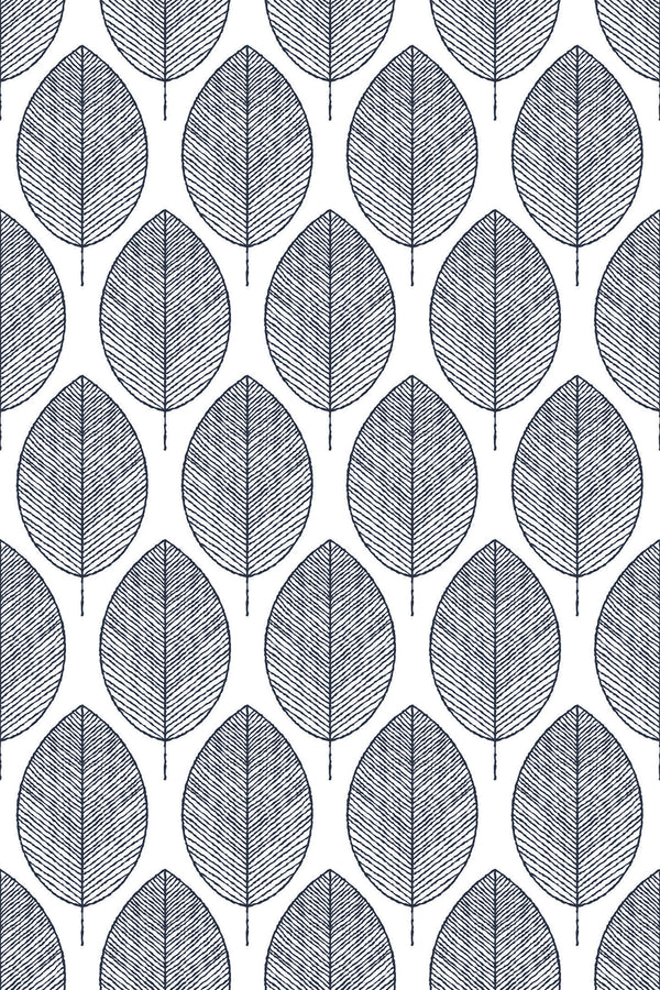 botanical leaves wallpaper pattern repeat