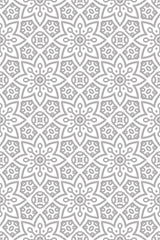 floral ethnic wallpaper pattern repeat
